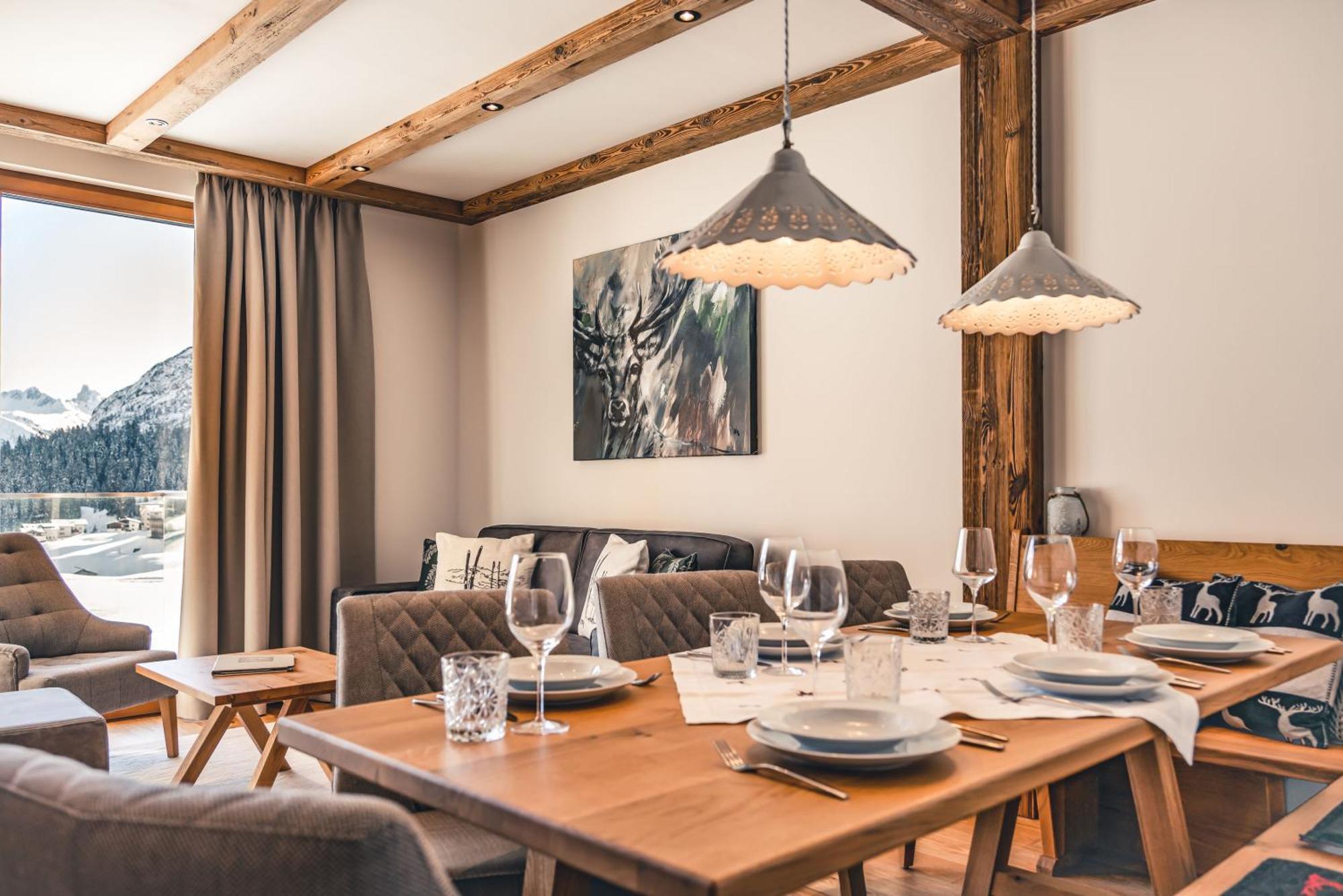 Lux Alp Chalet Am Arlberg 와스 외부 사진