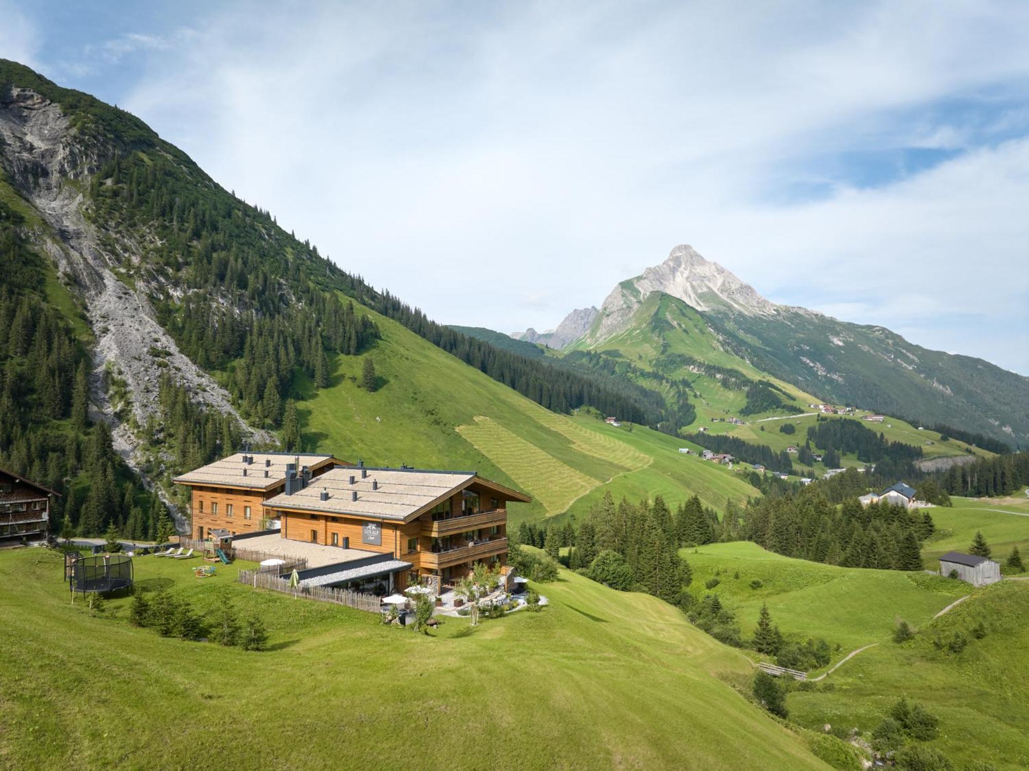 Lux Alp Chalet Am Arlberg 와스 외부 사진